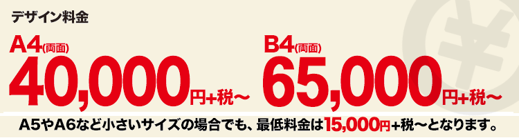 デザイン料金